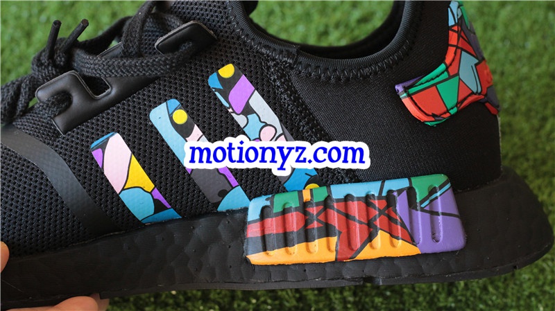 Kaws x Real boost Adidas NMD R1 Runner Custom